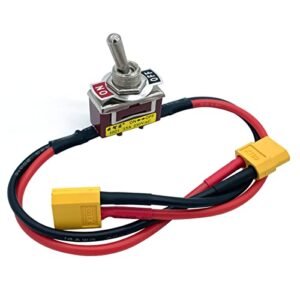 XT60 Power Switch for 60 Size Electric RC Airplane Drone and Car ESC Battery Control