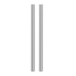 Durable RC Motor Shaft for RC Float Plane Crashes Repair 1 Pair Stainless Steel 5mm DIY RC Car Model Straight Metal Round Shaft Replacement
