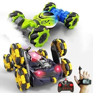 HScopter RC Cars 4WD Gesture Sensing Remote Control Stunt Car and 6WD RC Drift Car for Kids