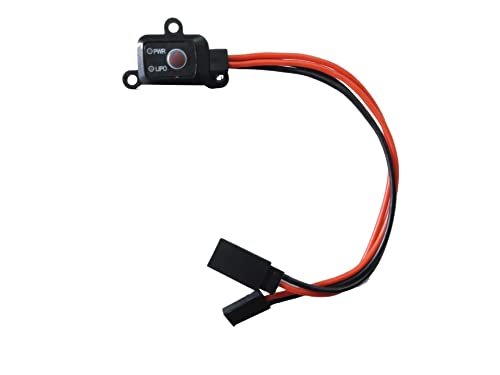 RC Power Switch for Painting an RC Plane Tiny Small MCU Controlled On Off Battery Voltage Checked for Lipo NIHM NIcad Batteries