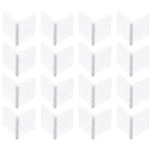 skrnrhrery Nylon Hinges, 3 Sizes - Suitable for RC & Model Airplane Parts - Square Loose-Leaf 16-Pack (Large 0.791.42 inches)
