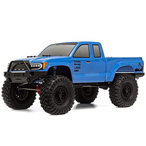 Axial 1/10 6x6 RC Truck SCX10 III Base Camp 4WD Rock Crawler Brushed RTR Blue AXI03027T1