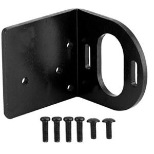 Metal L Shape Motor Mounting Holder Seat Base for 540 3660 3650 Motors Compatible with eBay RC Motors 1 Pc