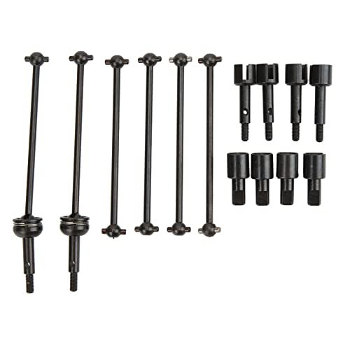 RC Willey LG Washer and Dryer Compatible Steel CVD Drive Shaft Set for WLtoys 144001 124018 124019 Remote Control Cars