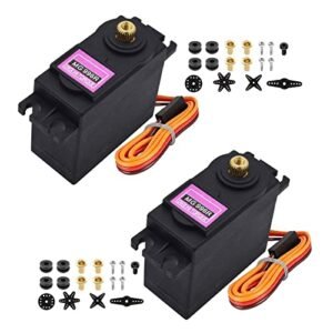 Adeept 996R Servo Motors Metal Gear High Torque Digital Servo for RC Retrieval Boat Plans Smart Car Robot