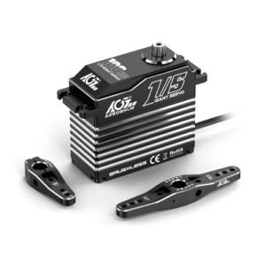 AGFRC 100KG High Torque Digital RC Servo Motor Waterproof Full Metal Gear Brushless Steering 1/5 Scale RC Exhaust Servo for 1/5 RC Car Control Angle 180° A280BHLW 2S