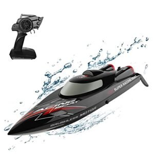 GoolRC Namba RC Boat Racing WLtoys WL916 60KMH High Speed Remote Control Boat with 2.4GHz Frequency for Pools and Lakes