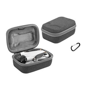 Kimyoaee Mini 3 Case for DJI Mini 3 Pro/Mini 3 Camera Drone RC Accessories RC-N1 Remote Controller Propellers Battery Charger Joysticks Cables Strap Storage Bag Body Hard Case (Drone Case)