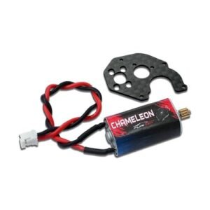 Furitek SCX24 Chameleon 80T Brushed Motor Upgrade for the Biggest RC Truck Axial SCX24 with Carbon Fiber Mount and 11T Brass Pinion Gear