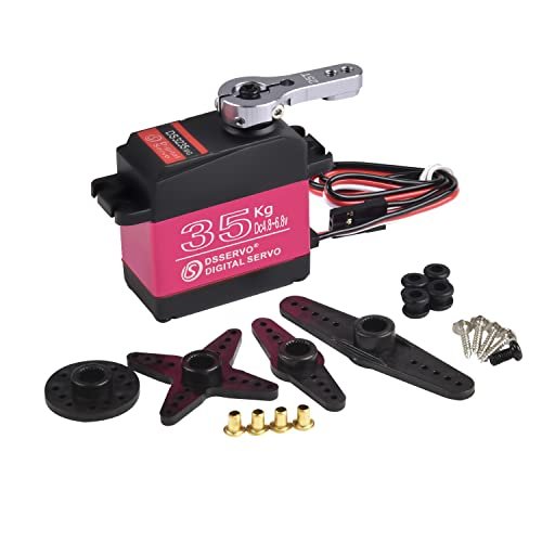XYZ Brand RC Airplane Fuel Tank Fittings High Torque 35KG Digital Servo Motor Full Metal Gear Waterproof