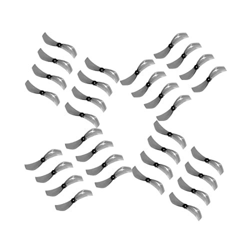 Gemfan 32pcs 1610 2 40mm Bi Blade 1 0mm Shaft FPV Whoop Nano Prop Propellers RC Engine Modifiers for Smart16 Moblite7 Uz80 Whoop RC Drone Quadcopter