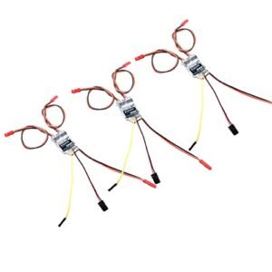 KINGMODEL 3pcs Dual Way Bidirectional Brushed 5A ESC 2S 3S LiPo Speed Controller RC Boat Engine Parts