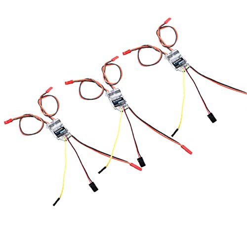 KINGMODEL 3pcs Dual Way Bidirectional Brushed 5A ESC 2S 3S LiPo Speed Controller RC Boat Engine Parts