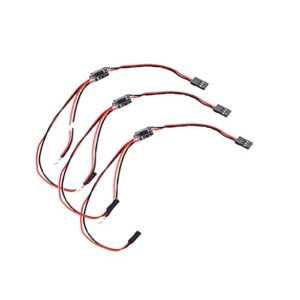 KINGMODEL 3pcs 1S 4A Brushed ESC DC3.6 5.8V Mini Speed Controller for Gizmo Motors RC Boats Aircraft Airplane 720 820 Hollow Cup Motor N20 N30 Coreless Motors
