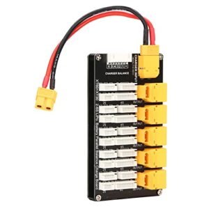 HobbyKing Lipo Battery Charging Board Kit with 6S Balance Line and Banana Head Cable for 7.2 Volt Lithium Ion RC Battery