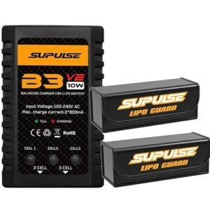 SUPULSE 10W LiPo Battery Charger with Battery Bag