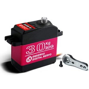 ANNIMOS RC Servo 30KG PRO High Speed Metal Gear Digital Servo for Gas Powered RC Cars 1/5 Scale