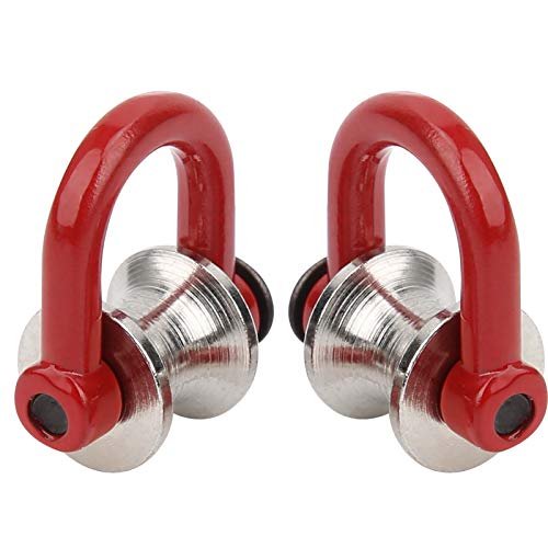 HPI Drift Car RC Crawler Winch Snatch Block 2Pcs Steel Wire Rope Lifting Pulley Set for Model Upgrade