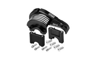 Aluminum 7075 T6 Main Gear Cover Set for Traxxas 1/8 4WD Sledge Monster Truck 95076 4 11Pc Black Upgrade Your 1/8 RC Monster Truck Tires Performance