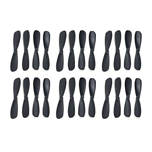 Skrnrhrery Mini Propeller for Weathering RC Aircraft Durable Nylon Props 0.8MM Axis 46mm Blade Length AB Positive Negative Quadcopter Accessories