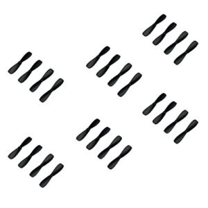 Hobby Central RC Cars Mini Propeller Set Nylon Props 0.8MM Axis 37mm Blade Length for Quadcopter Accessories