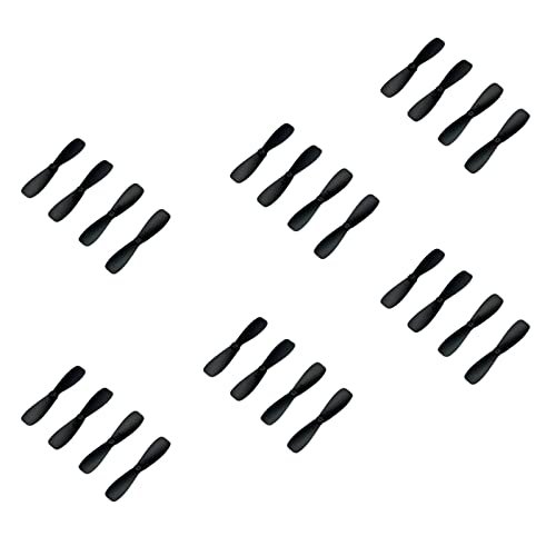 Hobby Central RC Cars Mini Propeller Set Nylon Props 0.8MM Axis 37mm Blade Length for Quadcopter Accessories