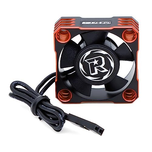 HobbyPower 30mm RC Motor Cooling Fan 28000RPM for 1/12 RC Car 540 550 Brushless Motor Orange