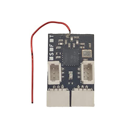 Ma RX42 F2 F2 Plus Receiver 5CH for RC Battleship with Working Guns Compatible with FRSKY D16 Built in ESC Upgrade Version TELEM Function Real time Monitoring