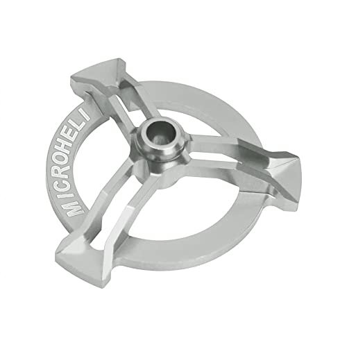 MICROHELI CNC Aluminum Swashplate Leveler Compatible with OMP M1 EVO GOOSKY S1 Blade Infusion 120 RC 120 Battery