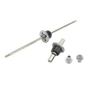Xray RC Car Parts Stainless Steel Front Rear Differential Gear Set for Wltoys 12428 12427 Models
