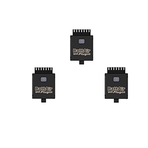 HTLNUZD ISDT BattAir Bluetooth Battery Voltage Checker Smart Plug for LiFe LiPo LiHv ULiHv Batteries 3PCS 5S to 6S