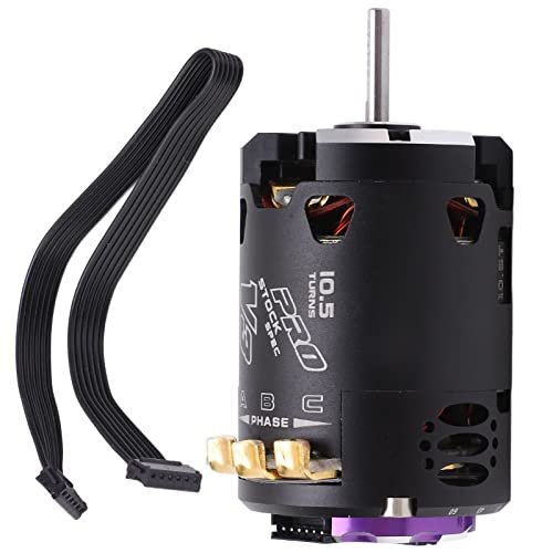 Dilwe Brushless Motor 540 V3 10.5T Sensored for RC Willey Murray Utah Off Road Drift Cars