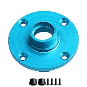 Hobbyfire Alum Gear Differential Cover Compatible with Tamiya XV 01 TA06 M07 FF 03R TRF201XM Replacement Part 54602