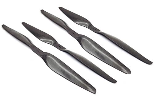 4PCS 15x5.5 Carbon Fiber Propeller Set 1555 2 Clockwise 2 Counter Clockwise for High Performance Drones