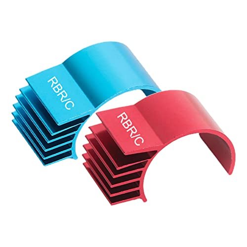 2pcs Universal Metal Heatsink for 370 Motors Compatible with RC Electric Catamaran Boat and Trucks