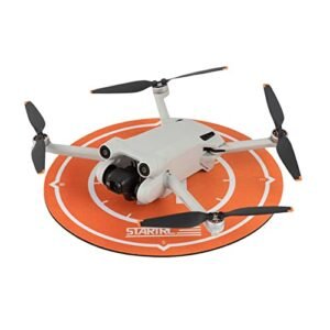 LICHIFIT Mini 25cm Drone Landing Pad Waterproof Parking Apron for DJI Mini 3 Pro 2 SE Spark Mavic Air Drone Accessories