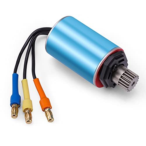 HAIBOXING 1 18TH Scale RC Cars Spare Parts Brushless Motor with Motor Pinion Set for 8th Scale RC Cars HBX 18859A M1904 M1905