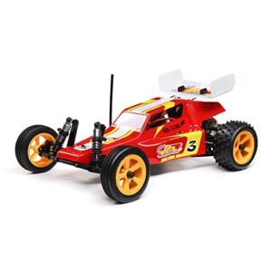Losi 1 16 Mini JRX2 Brushed 2 Wheel Drive Buggy Ready to Run RTR Drift RC Car Red LOS01020T1
