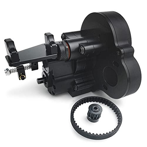 Benedict Harry Aluminum 2 Speed Reverse Transmission Gearbox for Dirty Harry RC Car Axial SCX10 90048 Wraith Upgrade Parts