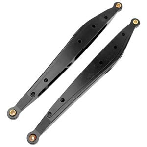 Vgoohobby Metal Rear Trailing Arm Swing Arm Linkage Link Rod Pull Rod for Axial RBX10 Ryft 1/10 RC Rock Crawler Parts Upgrade Black