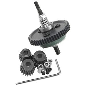 RC Willey Premium Dining Room Table Sets Durable Metal Differential Gear Slipper Clutch 54T 32P Spur Gear with Pinions for Traxxas RC Cars