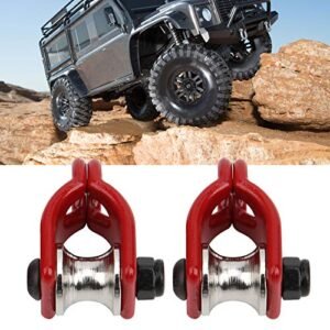 2PCS RC Lifting Pulley Upgrade Parts for 1/10 Scale RC Car Accessories Compatible with HSP REDCAT Crawler Car