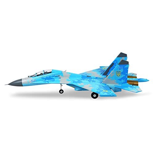 XFLY MODEL Su 27 Twin 50mm EDF 4S Ducted Fan Jet Beginner EDF RC Jet Camo Blue PNP