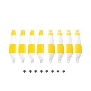 DJI Mini 3 Pro Drone 8pcs 6030F Propellers Yellow and White Quick Release Low Noise Reduction
