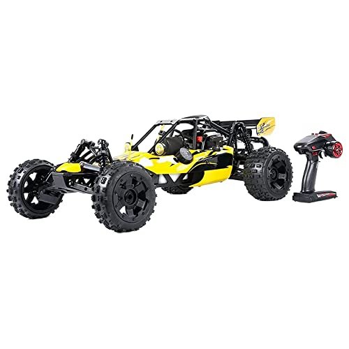 QAQQVQ 1/5 Scale Large High Speed RC Cars for Adults,Gasoline RC Trucks W/ 29cc Gasoline 2t Engin, Remote Control Car, All Terrain Offroad Monster Truck for Adult