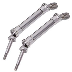 Traxxas Slash 1/10 RC Car Metal CVD Drive Shaft Axle Replacement Compatible with eBay RC Tires