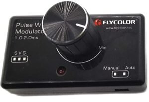 FLYCOLOR PWM Signal Receivers Speed Switches Knob Servo Tester for RC Boat Jet Thruster ESC Motor