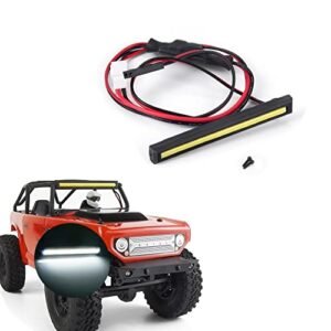 Axial SCX24 Deadbolt AXI90081 1 24th Scale RC X5 Light Bar LED Roof Lamp White Color Upgrade