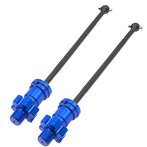 ShareGoo 2Pcs XMAXX Drive Shaft Front Rear Transmission Shaft 7750X for Traxxas RC Monster Truck XMaxx 8S 77086 4 1 5 Blue