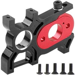 ShareGoo Aluminum Sliding Motor Mount with RC Car Motor Brushes Compatibility for 1/8 Arrma Typhon Kraton Outcast Senton Talion Notorious BLX Upgrades